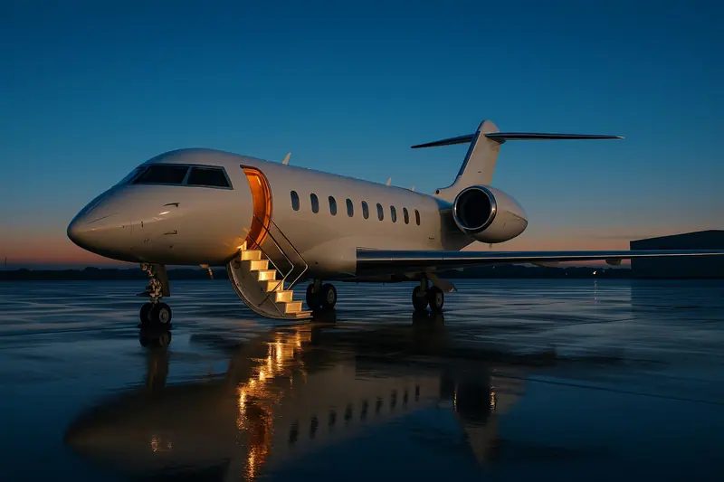 Auriga — Discreet private-jet charter