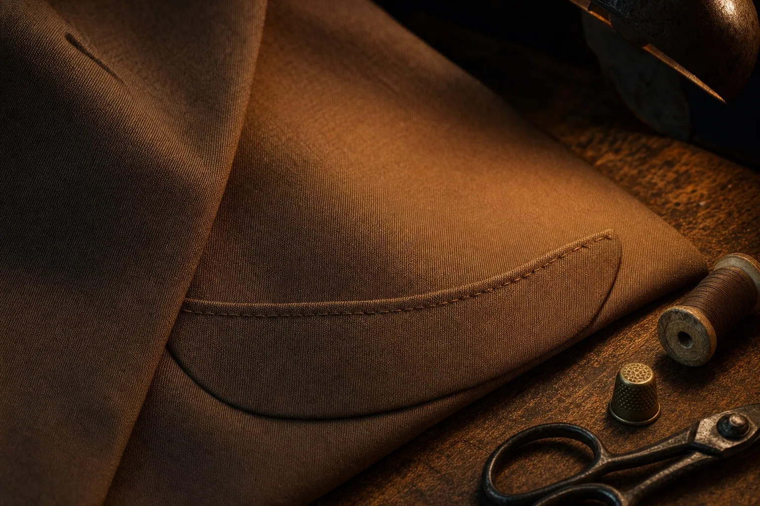 Barchetta — Neapolitan sartoria — the coat opened from the inside, Chiaia, Naples