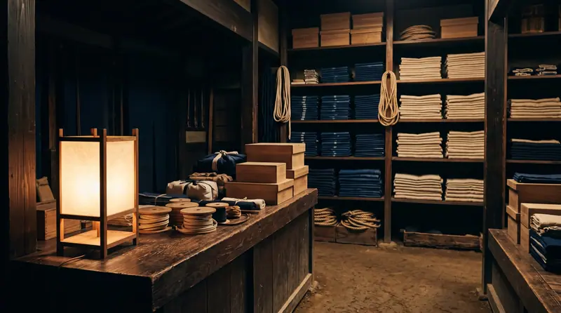Tsutsumiya — Wrapping house — the cloth decides what you may take
